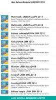 Soal UNBK SMA/MA 2018 Lengkap capture d'écran 1