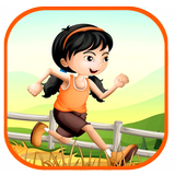 Jungle Girl Run Adventure icône