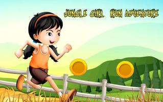 Jungle Girl Run Adventure الملصق