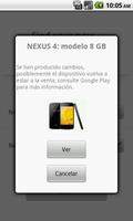Compra tu Nexus 4 captura de pantalla 1