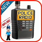 Real police radio icône