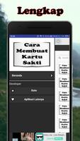 Cara Membuat Kartu Sakti Telkomsel capture d'écran 1