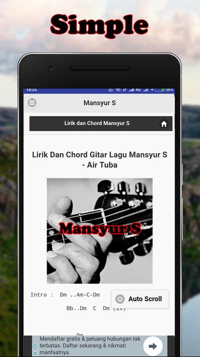 Kunci Gitar Mansyur S for Android - APK Download