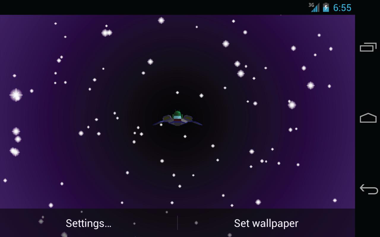 Starfield 3D LWP Free for Android APK Download