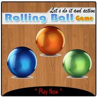 Sliding Ball at Board poster