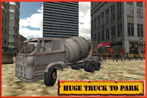Cement Remicon Truck Parking ảnh chụp màn hình 2