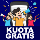 Aplikasi Kuota Gratis ไอคอน