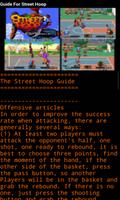 Guide For Street Hoop Affiche