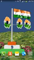 Indian Flag 3D Live Wallpaper screenshot 2