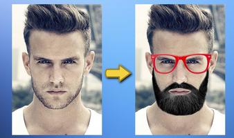 Men Mustache And Hair Styles تصوير الشاشة 1