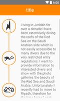 Jeddah Diving captura de pantalla 1