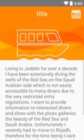 Jeddah Diving captura de pantalla 2