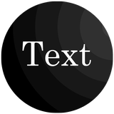 Text Infinity icône