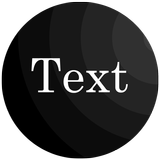 Text Infinity أيقونة