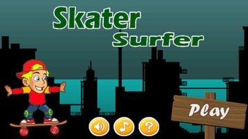 Juju Skater Surfer plakat