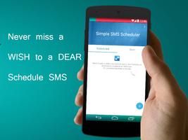 Simple SMS Scheduler FREE 포스터