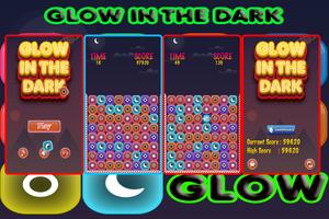 Glow In The Dark - Tap Match capture d'écran 1