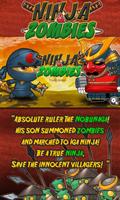 Poster Ninja e Zombies