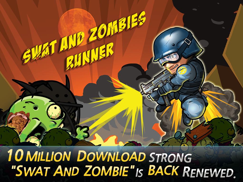 Swat And Zombies Runner For Android Apk Download - more guns swat vs zombies roblox