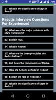 React JS Interview Questions screenshot 1