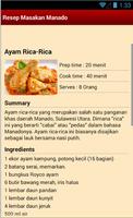 Resep Masakan Manado Ekran Görüntüsü 2