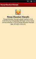 Resep Masakan Manado تصوير الشاشة 3