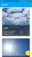 Weather App الملصق