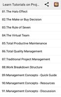 Project Management Concepts screenshot 2