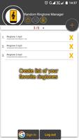 Random Ringtone Manager الملصق