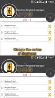 Random Ringtone Manager تصوير الشاشة 1