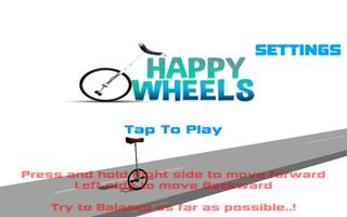 Happy Cycle - Uni Wheel Game capture d'écran 1