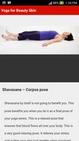Yoga Asanas for Glowing Skin and Healthy Hair Affiche