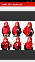 Tutorial Hijab Segi Empat Terbaru 2017/2018 imagem de tela 1