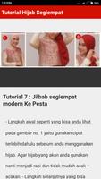 Tutorial Hijab Segi Empat Terbaru 2017/2018 imagem de tela 3