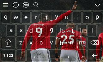 New Keyboard For Manchester United Affiche