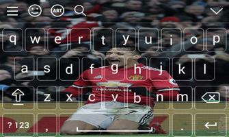 New Keyboard For Manchester United imagem de tela 2