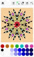 mandalas Coloriage Affiche