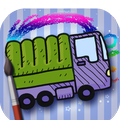 Coloring Cars Games for Kids