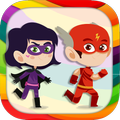 Paint superheroes