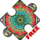 Mandalas jigsaw puzzles icon