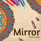 Mandala: Colorify Book with Mirror Drawing ikon