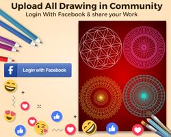Mandala: Mirror Drawing poster