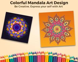 Mandala: Colorify Book with Mirror Drawing screenshot 1