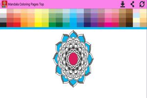 Mandala Coloring Pages Top скриншот 2