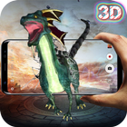 AR monster dinosaur(3D) icône