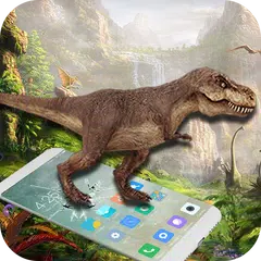 download Dinosaur in phone prank APK