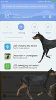 Doberman dog in phone prank capture d'écran 3