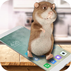 Hamster in phone prank icône