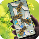 Honeybee in phone prank icône