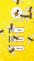 Honeybee in phone prank Affiche